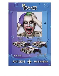 اسکین برچسب برای PS4 طرح Joker