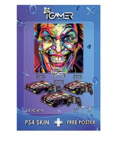 اسکین برچسب برای PS4 طرح 75 Joker