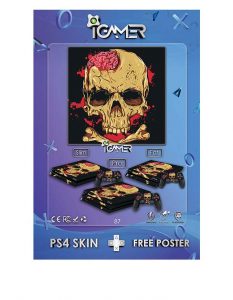 اسکین برچسب برای PS4 طرح 87 Skull