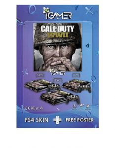 اسکین برچسب برای PS4 طرح بازی Call of Duty WW2