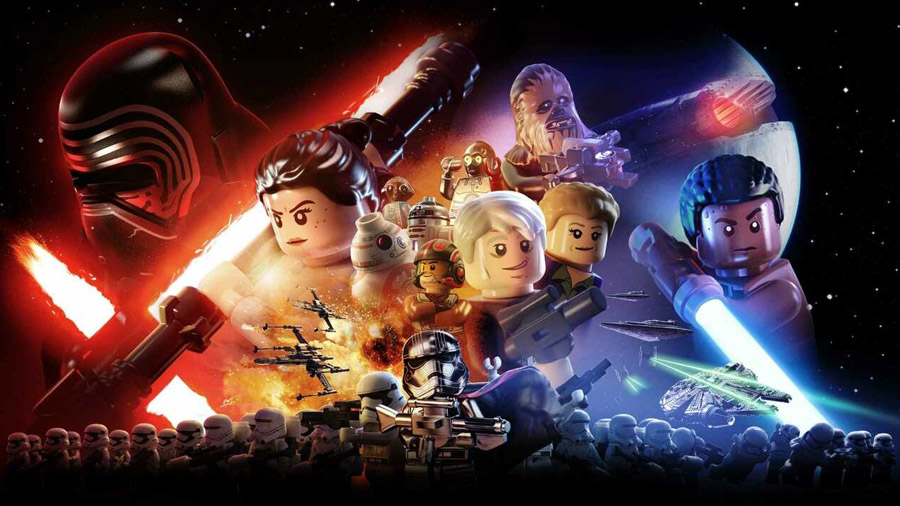  بازی LEGO Star Wars : The Force Awakens برای PS4