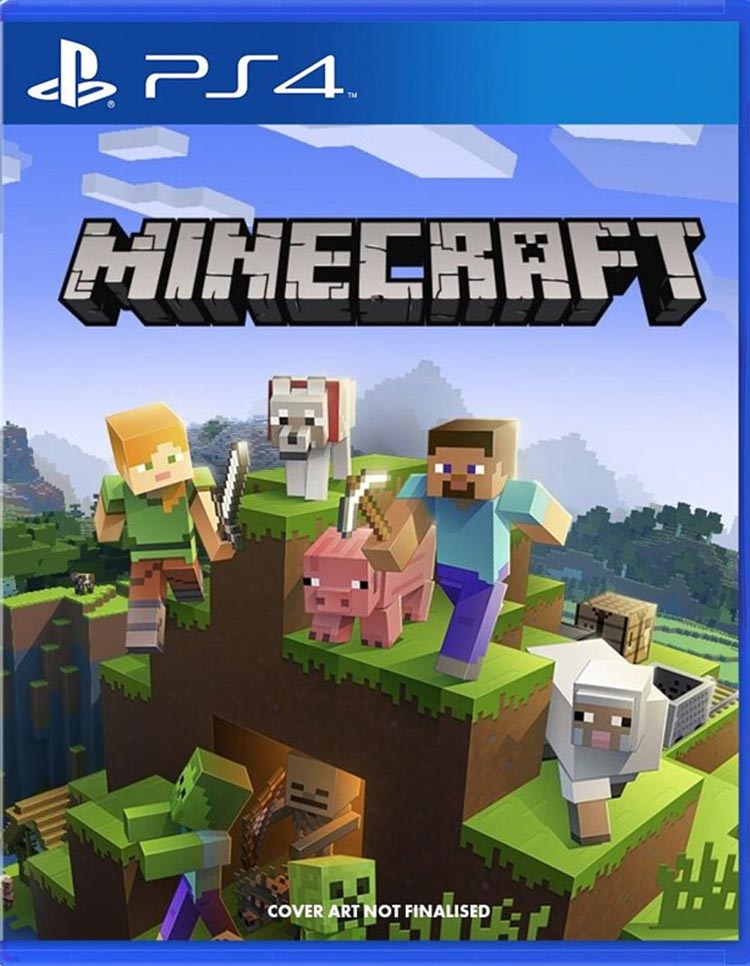 بازی Minecraftکارکرده Playstation 4 Edition