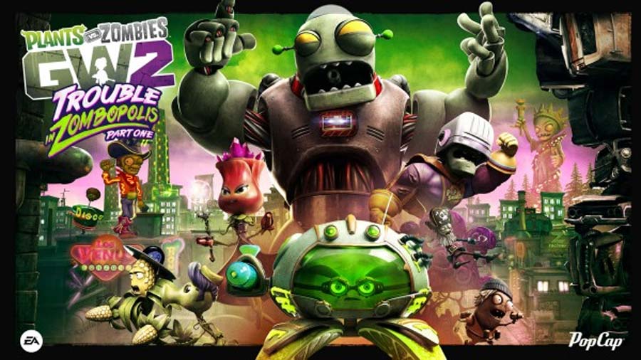  بازی Plants VS Zombies cw 2 برای PS4