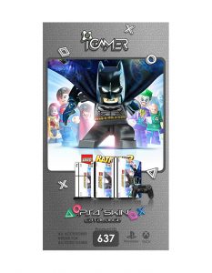 اسکین برچسب برای PS4 طرح بازی Lego Batman