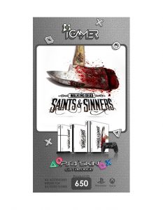 اسکین برچسب برای PS4 طرح بازی The Walking Dead : Saints and Sinners