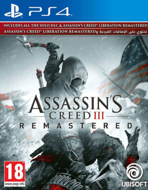 خرید بازی کارکرده Assassin's Creed III Remastered برای PS4