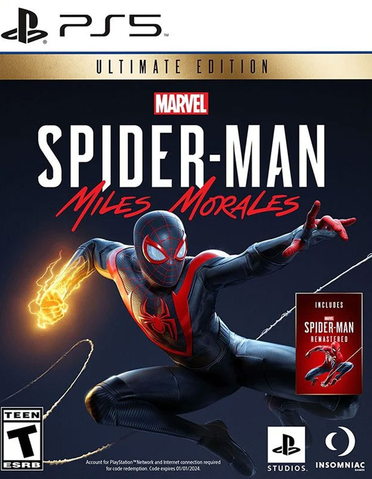 خرید بازی Marvel's Spiderman: Miles Morales Ultimate Edition برای PS5