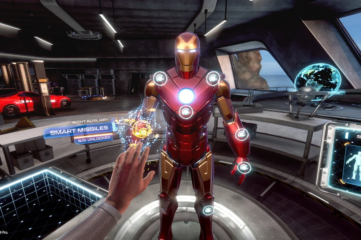Jogo PS4 - Marvel's Iron Man VR - Homem De Ferro - Sony - Ri Happy