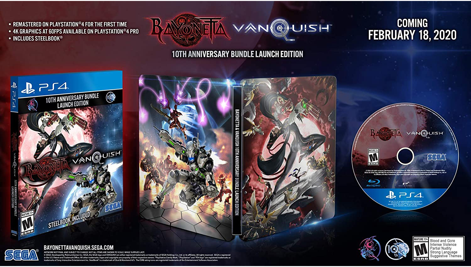 بررسی اجمالی بازی Bayonetta and Vanquish 10th Anniversary Bundle