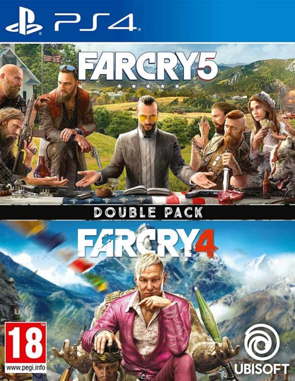 Farcry 4 and Farcry 5 Double Pack,