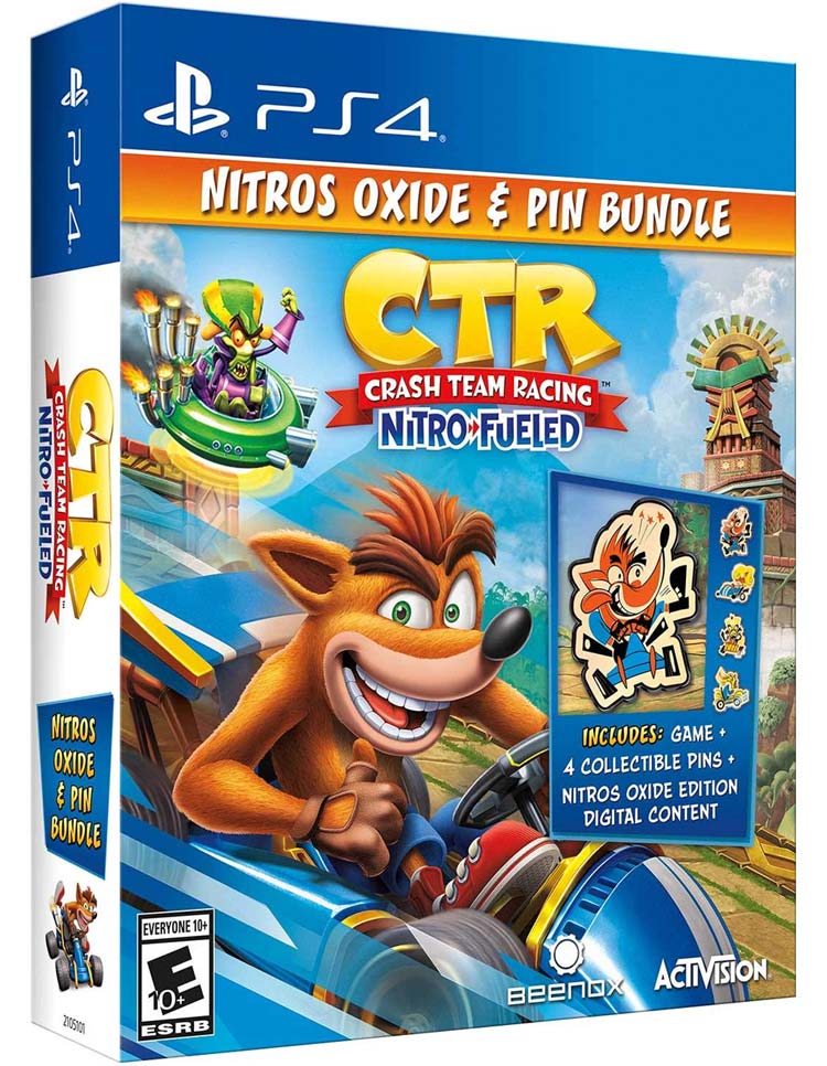 Crash Team Racing Nitro-Fueled Nitros Oxide Edition ,