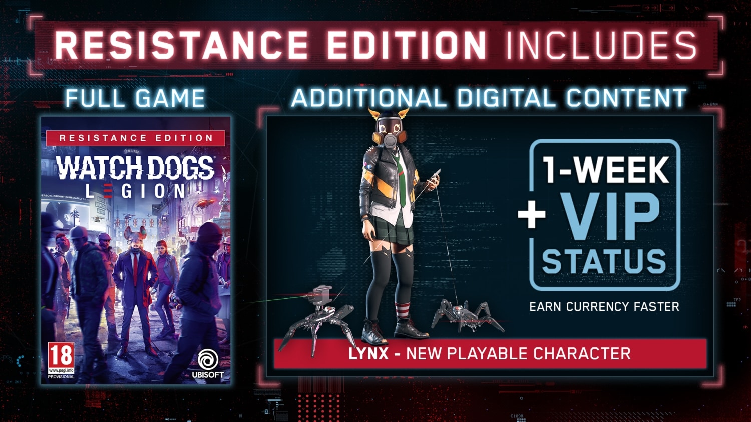 خرید بازی Watch Dogs Legion Resistance Edition برای PS5