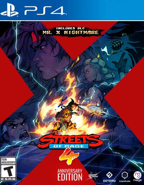 Streets Of Rage 4 Anniversary Edition
