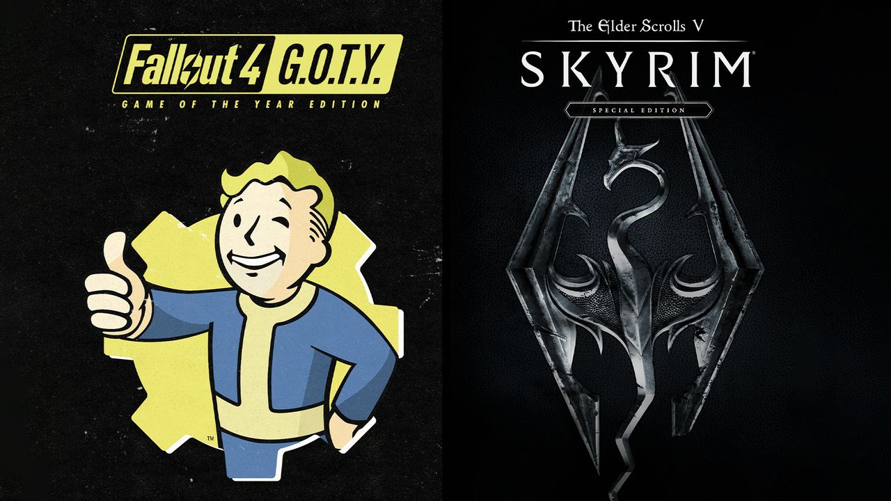 نقد و بررسی بازی Skyrim Special Edition + Fallout 4 G.O.T.Y