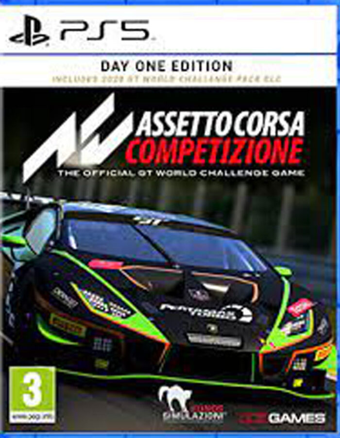 بازی Assetto Corsa Competizione برای PS5,خرید بازی ps5 ,خرید و فروش بازی ps5 ,قیمت بازی ps5 ,لیست قیمت بازی ps5 ,