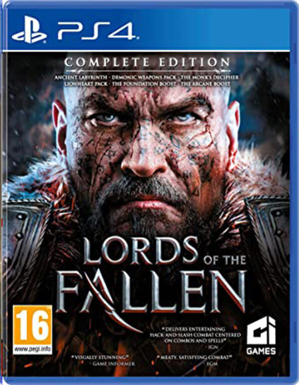 لیست قیمت بازی کارکرده Lords Of The Fallen complete edition