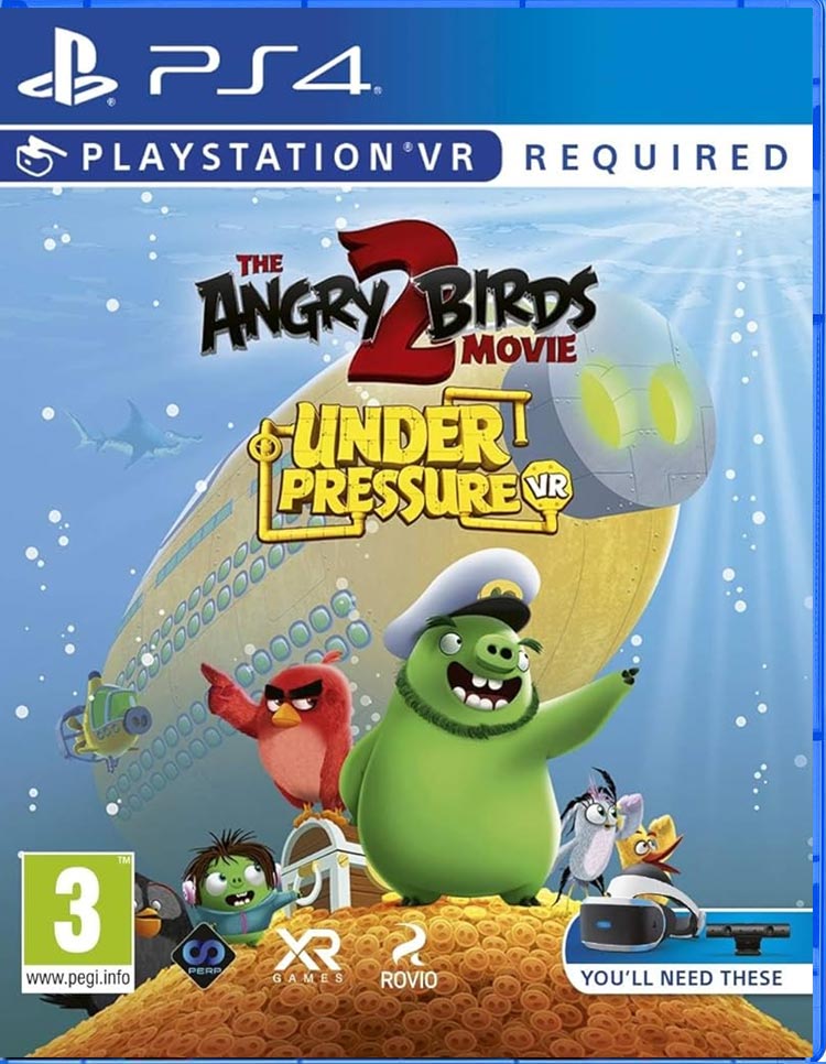 بازی The Angry Birds VR: Under Pressure برای ps4 vr