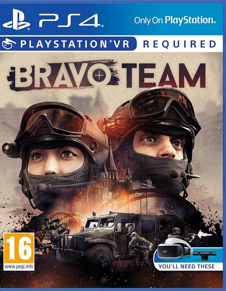 بازی Bravo Team برای ps4 VR