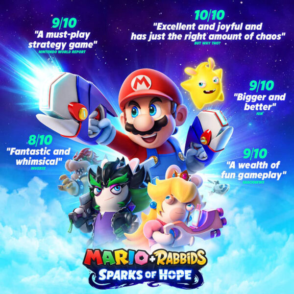 ارزان ترین قیمت بازی Mario + Rabbids Sparks of Hop