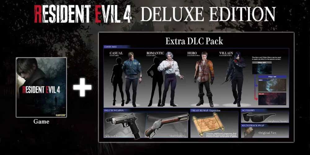 نسخه دیلاکس و کالکتور بازی Resident evil 4 معرفی شد