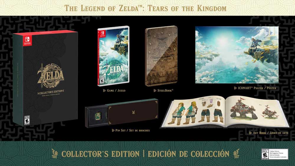 آرتبوک کامل Zelda : tears of the kingdom لو رفت