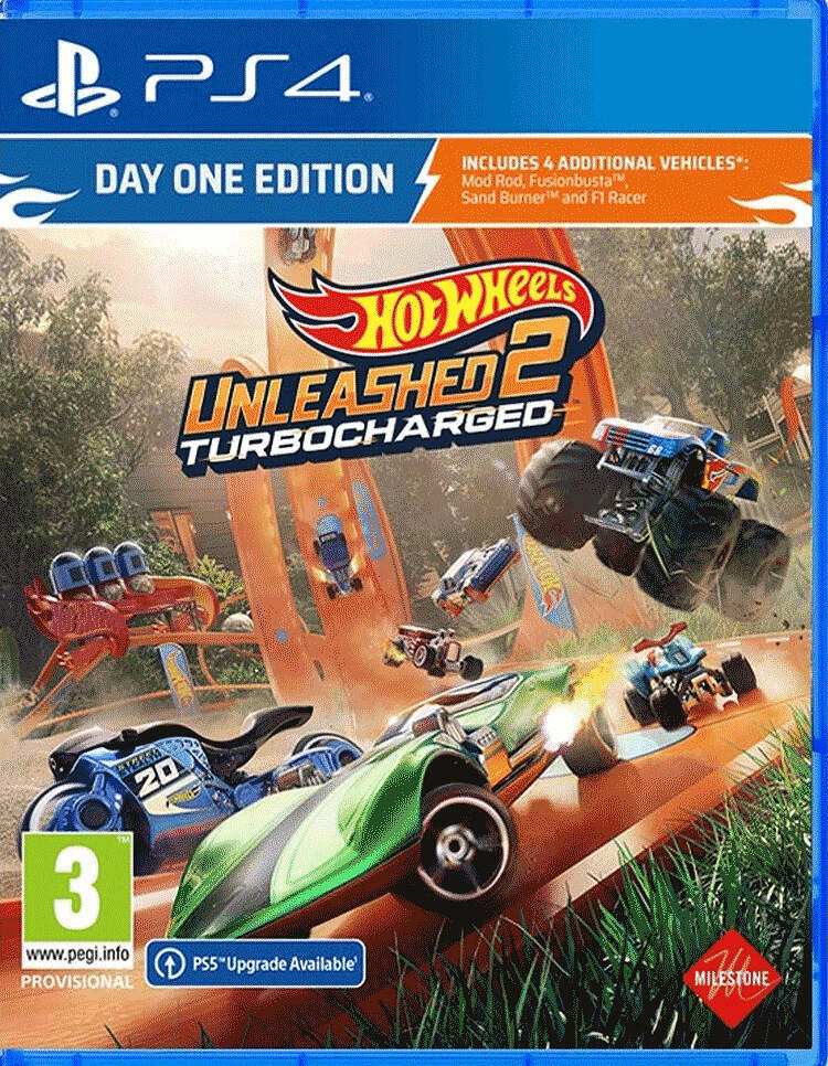 بازی Hot Wheels Unleashed 2 نسخه Day One برای PS4