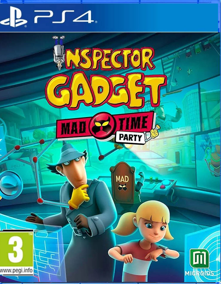 خرید بازی Inspector Gadget: Mad Time Party برای PS4