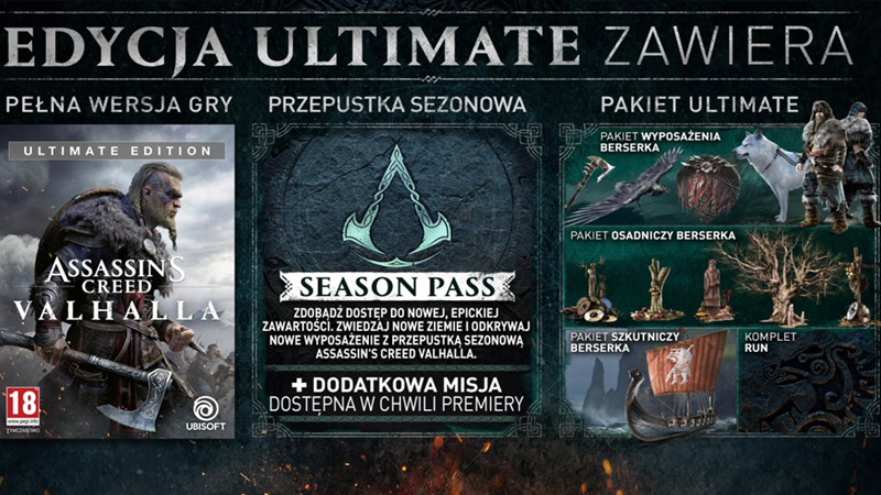 بازی Assassin's Creed: Valhalla نسخه Ultimate Edition برای PS4 