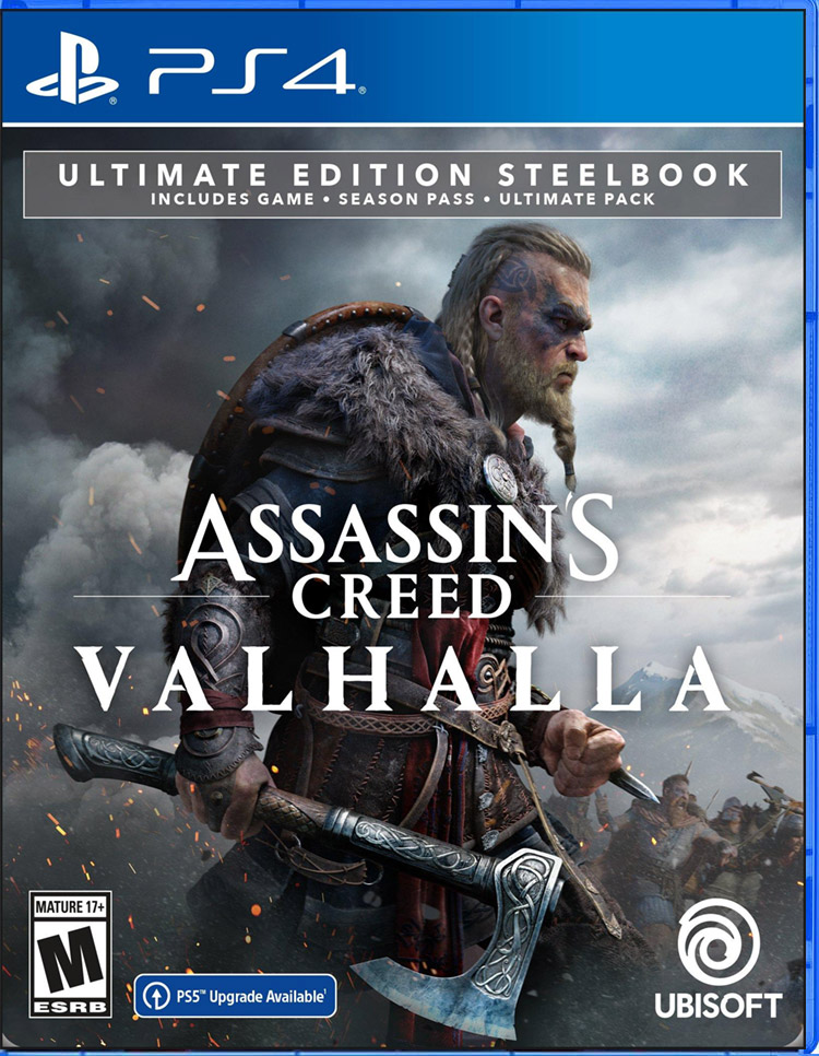 بازی Assassin's Creed: Valhalla نسخه Ultimate Edition برای PS4