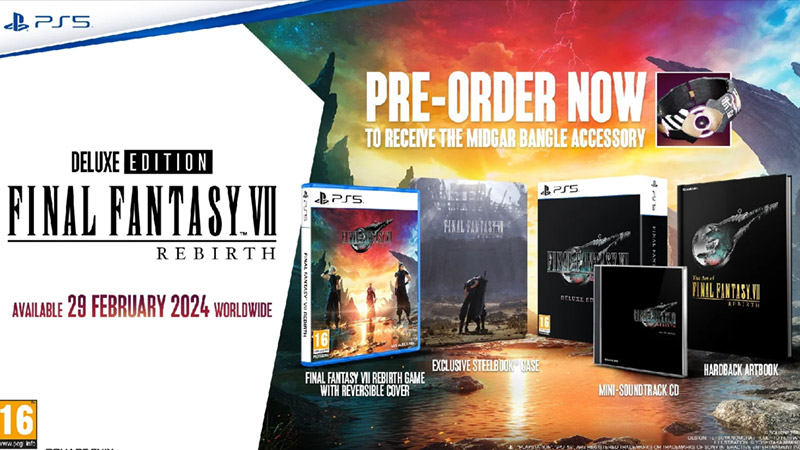 بازی Final Fantasy VII Rebirth Deluxe Edition