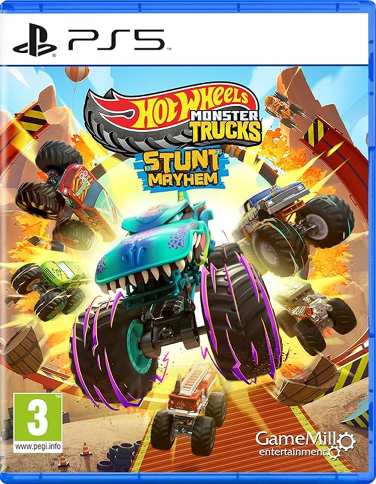 خرید بازی Hot Wheels Monster Trucks: Stunt Mayhem برای PS5