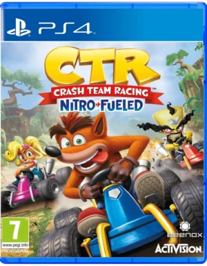 خرید بازی کرش ماشینی Crash Team Racing Nitro-Fueled ctr برای PS4