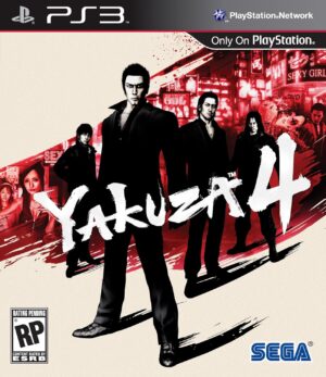 خرید بازی کارکرده yakuza 4 برای ps3