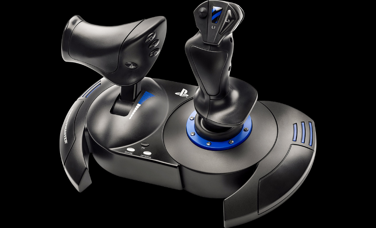خرید استیک پرواز تراست مستر مدل T.Flight Hotas 4 برای PS4 و PS5 و PC