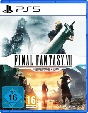 خرید بازی Final Fantasy VII Remake intergrade and Rebirth پک دوتایی نسخه فیزیکی برای PS5