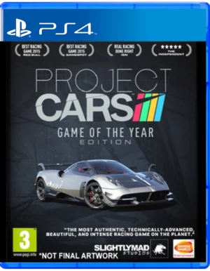 خرید بازی کارکرده Project Cars Game of the Year Edition برای ps4
